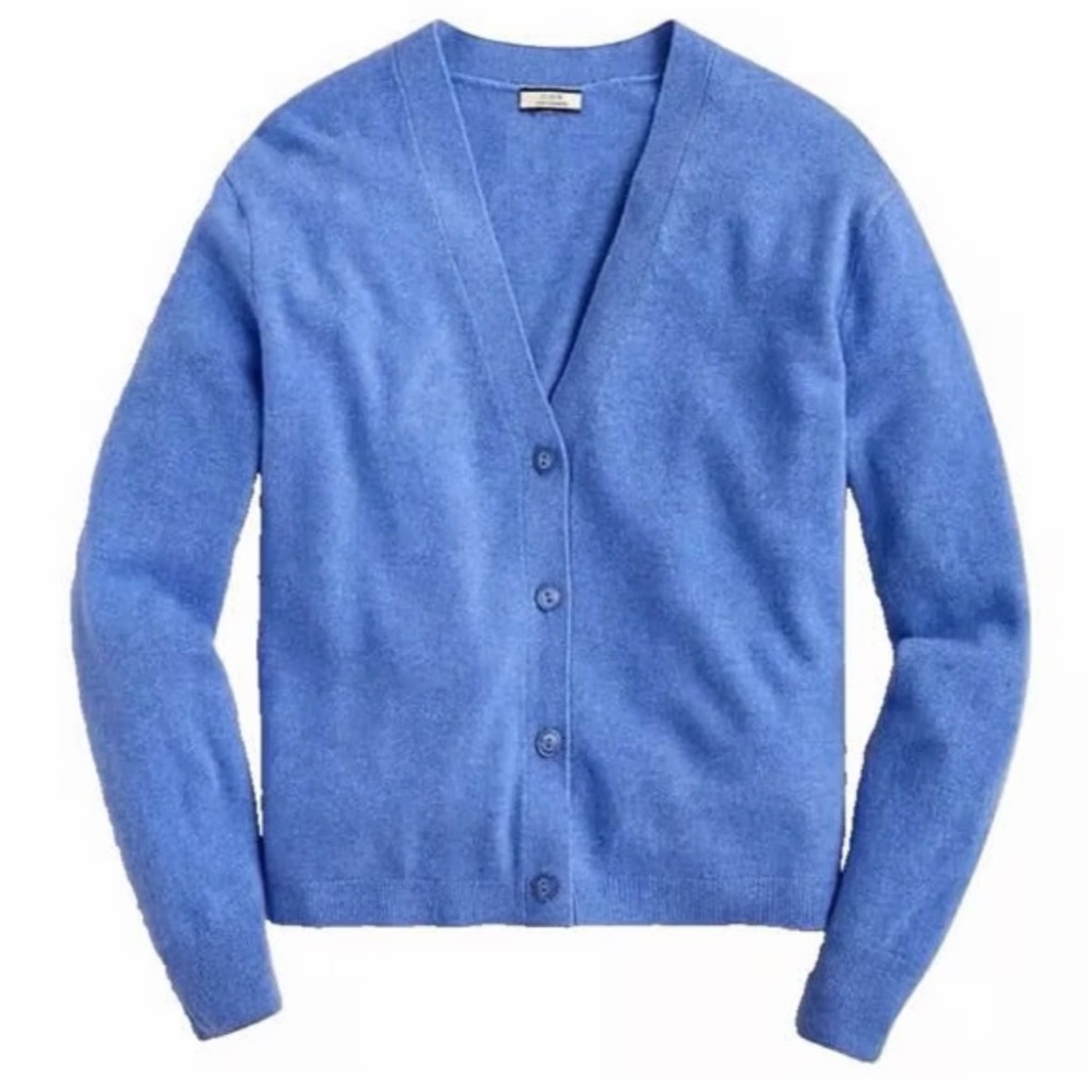 J Crew Relaxed Fit Cashmere Cardigan